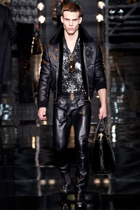 Versace Fall 2014 Menswear Com Imagens Look Looks Moda Masculina