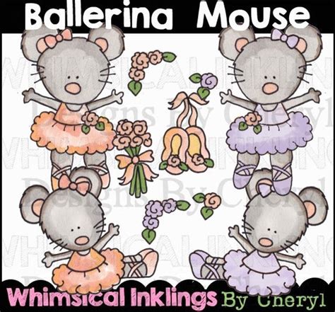 Ballerina Clipart Mouse Ballerina Mouse Transparent Free For Download