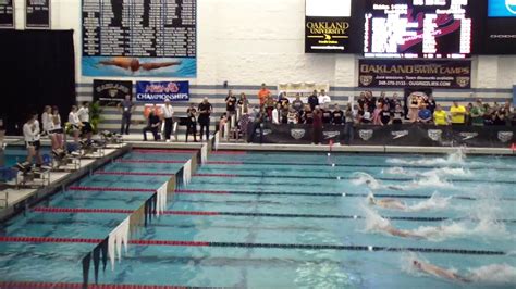 2017 Hudsonville Varsity Swimming State Meet 100 Free Youtube