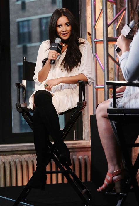 Shay Mitchell At Aol Studios In New York City October 2015