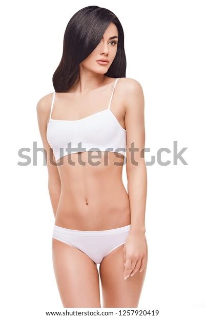 Beautiful Female Legs White Panties On Stock Photo Shutterstock