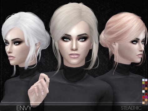 Stealthics Hairstyles ~ Sims 4 Hairs