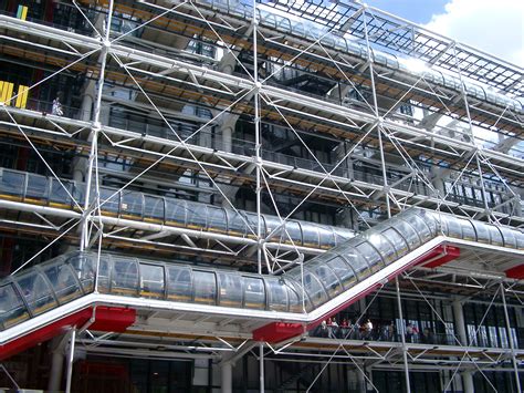 Free Stock Photo Of Exterior Of Centre Georges Pompidou In Paris
