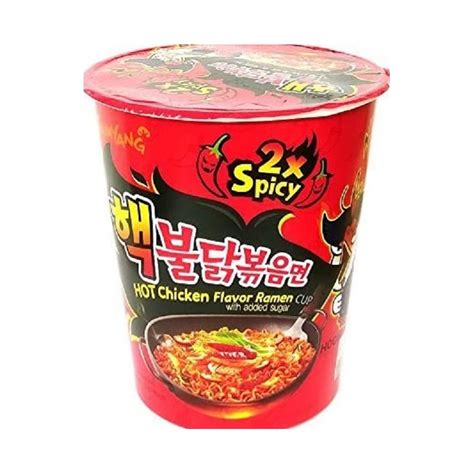 Indomie mi goreng fried noodles hot and spicy 2.8oz (80g) 5 packs. Samyang Noodles Hot Chicken Flavour Ramen 70g Cup 2x Spicy ...