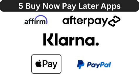 Buy Now Pay Later BNPL Apps In