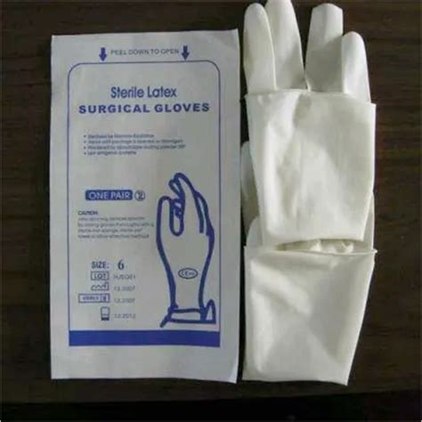Multi Color Disposable Sterile Latex Surgical Gloves At Best Price In