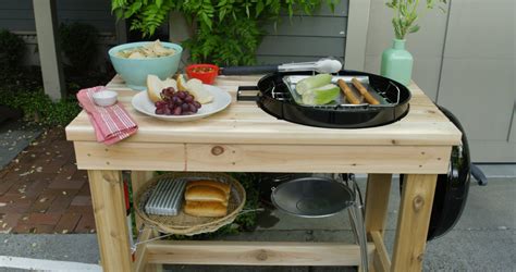 How To Make A Diy Grill Station Home Improvement Projects To Inspire