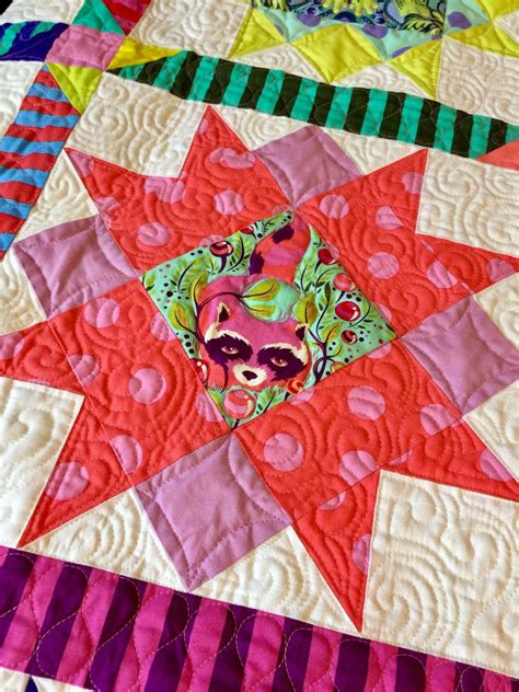 The Tale Of Three Tulas Part I Tierneycreates Tula Pink Baby Quilt