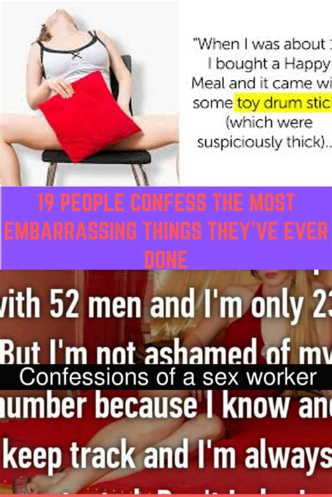 People Confess The Most Embarrassing Things Theyve Ever Done