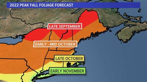 New Englands Foliage Forecast For Fall 2022