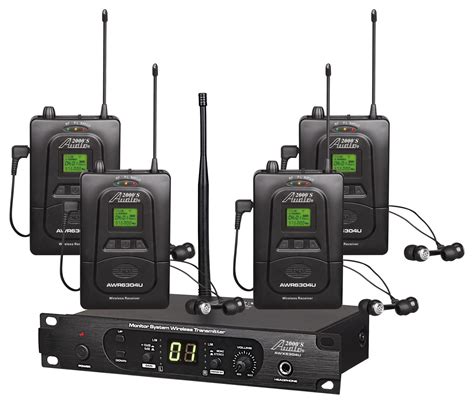Audio2000s In In Ear Audio Monitor System Awm6304u