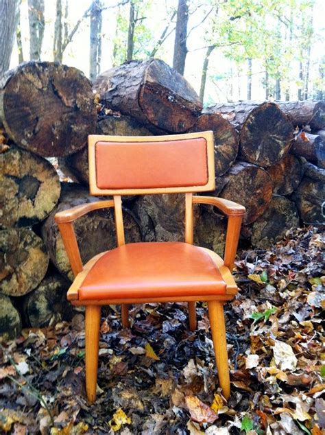 Interestingmid Century Orange Chair By Mypetfawn On Etsy 6500