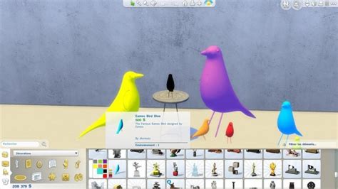 Eames Bird At Meinkatz Creations Sims 4 Updates