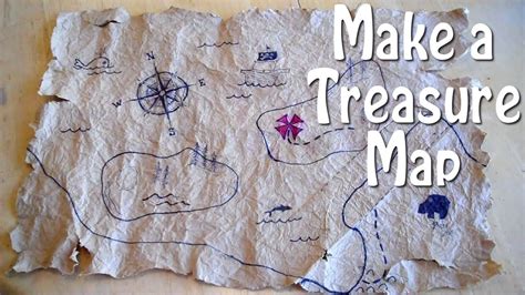 How To Make A Treasure Map Easy Even For Slow Pirates Youtube