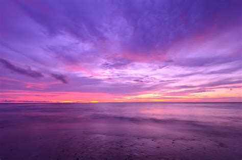 Purple Sunset Stock Photos Pictures And Royalty Free Images Istock
