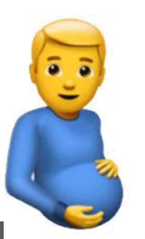 Whats The New Pregnant Man Emoji Dailynationtoday