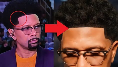 Is Jalen Rose S Hair Fake Jalen Rose Responds To Fan Who Says He S Wearing A Wig Hairline