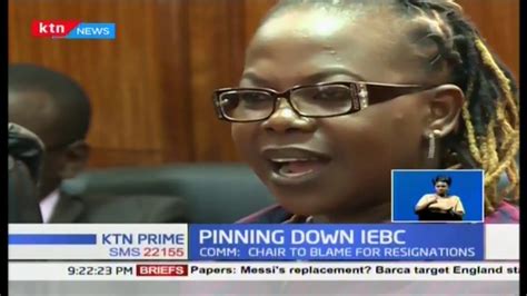 Akombe who has been a vibrant commissioner in the independent electrol and boundaries commission is said to have left. Former IEBC commissioners Mwachanya, Kurgat blame IEBC ...