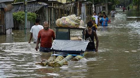 As Floods Affect Lakhs Of People In Assam Pm Extends Support