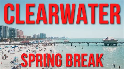 Spring Break During Covid Clearwater Beach Florida Youtube