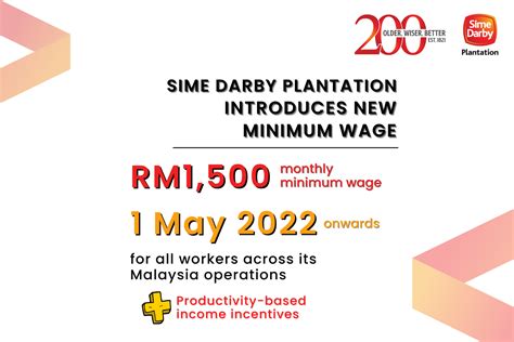Sime Darby Plantation To Introduce New Minimum Wage Across Its Malaysia