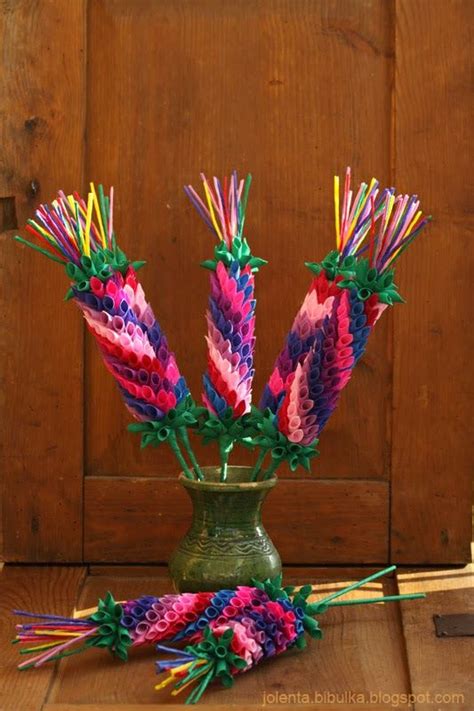 Flowers, hearts, ribbons, the extraordinary: Palmy | Handmade, Flowers, Easter