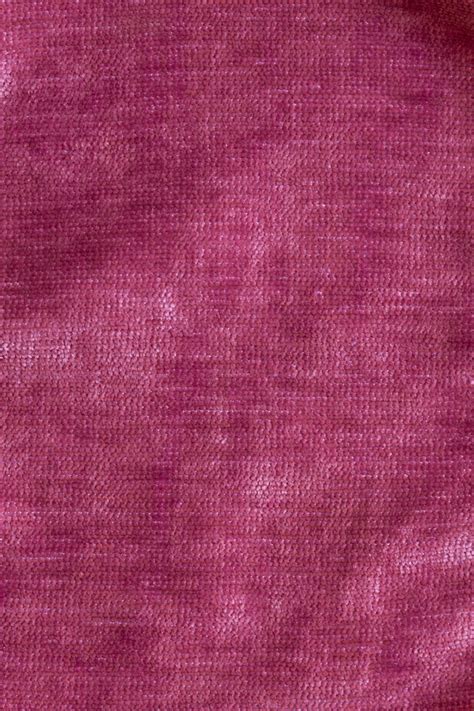 Fabric Solid Color Pink Chenille