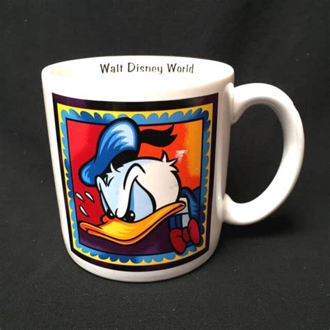 Walt Disney World Donald Duck Coffee Tea Mug Cup Ebay