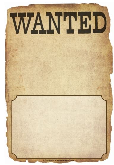 Free Customizable Wanted Poster Templates Word Pdf Templatedata
