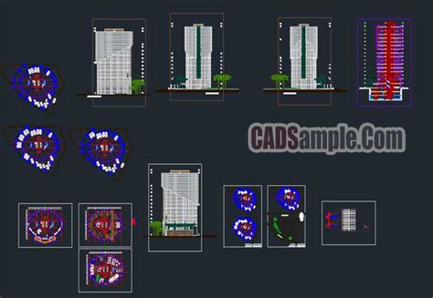 Free Dwg Plans Office Buildings In Autocad