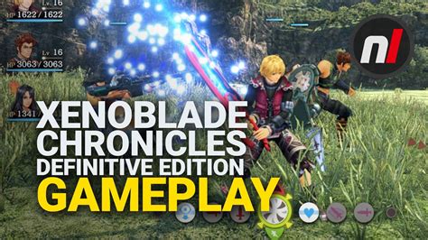 New Xenoblade Chronicles Definitive Edition Nintendo Switch Gameplay Youtube