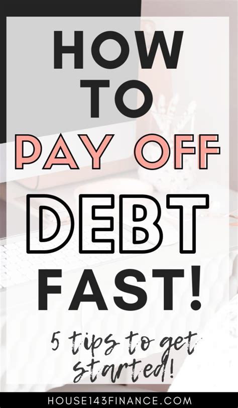 How To Pay Off Debt Fast House 143 Finance Debt Payoff Debt Free
