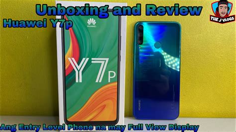 Huawei Y7p Unboxing And Review 48mp Camera Full View Display