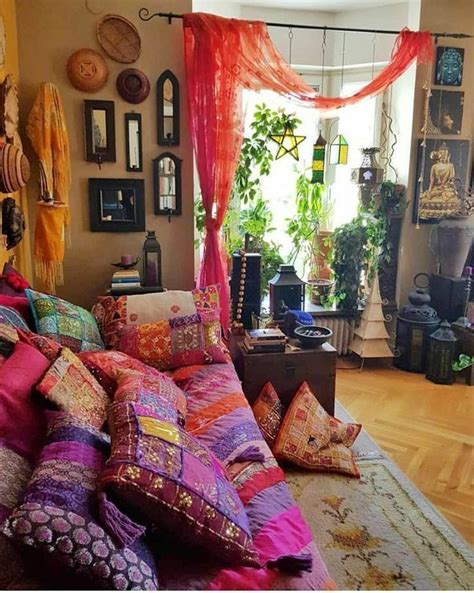 Hippie Room Inspo Living Room Themes Bohemian Living Room Bedroom