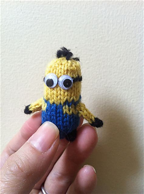 This pattern is available as a free ravelry download. Minions and Despicable Me Knitting Patterns | In the Loop ...