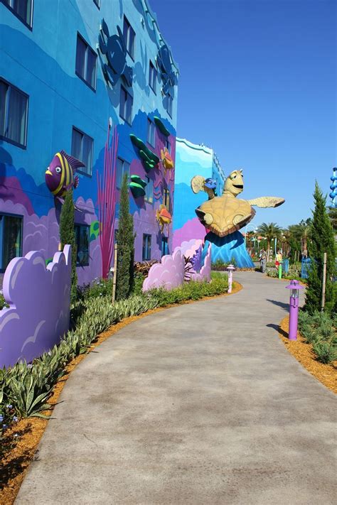 Finding Nemo Wing Art Of Animation Resort Disney Art Of Animation