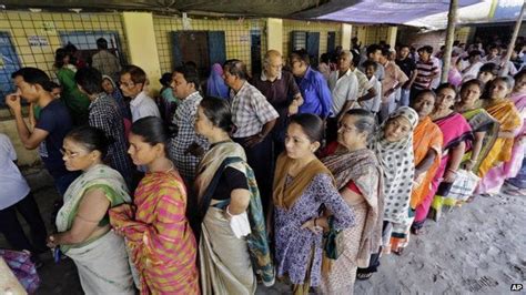 India Election Exit Polls See Modi Win As Vote Ends Bbc News