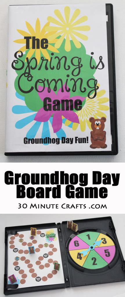 Ground Hogs Day Game 30 Minute Crafts