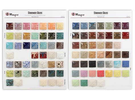 Duncan Glazes Color Chart A Visual Reference Of Charts Chart Master