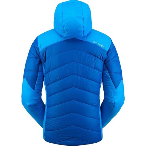 Spyder Glissade Hooded Insulated Jacket Mens Clothing