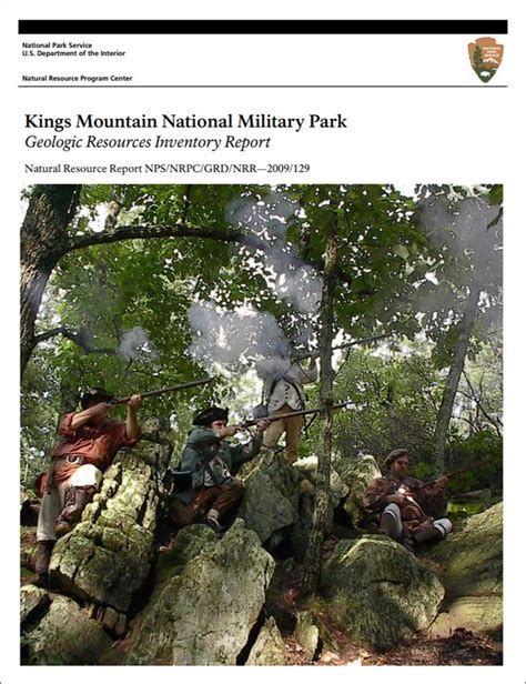 Nps Geodiversity Atlas—kings Mountain National Military Park North