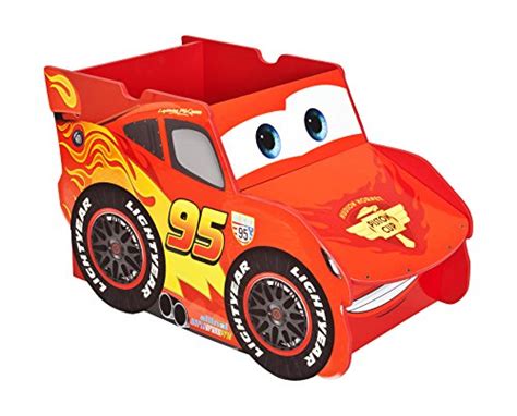 Disney Cars Lightening Mcqueen Car Shaped Toy Box Large Buy Online