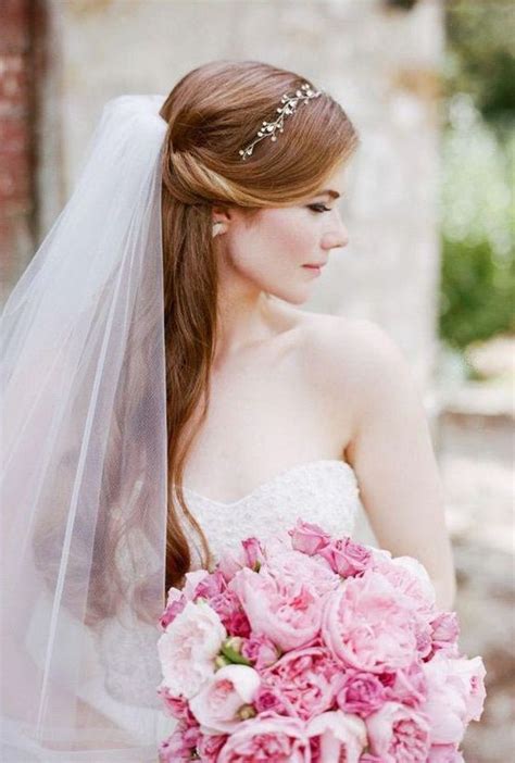 22 Wedding Hairstyles Half Up Half Down With Veil Hairstyle Catalog