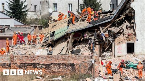 Poland Building Collapse Leaves Six Dead Bbc News