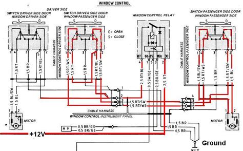 Relay 5 Pin Power Window Switch Wiring Diagram Database
