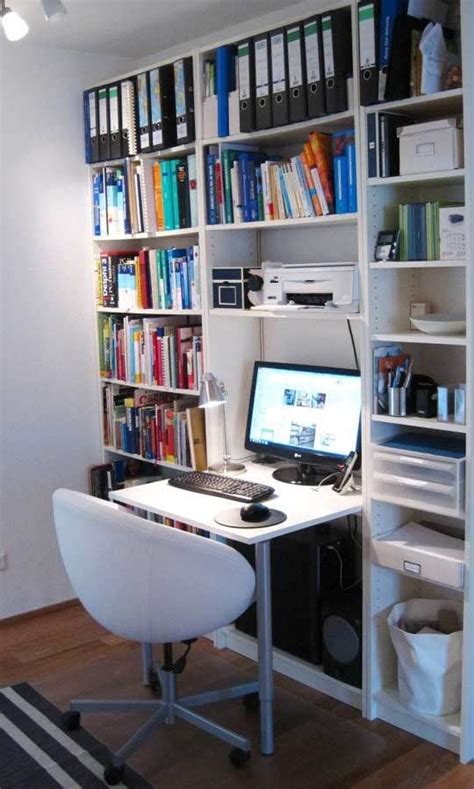 Converting A Bookshelf Into A Mini Study Workstation Bookcase Desk