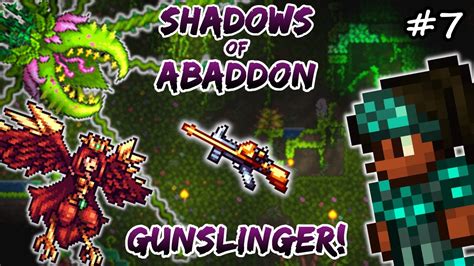 Harpy Queen Raynare And Plantera Terraria Shadows Of Abaddon Lets Play Ep 7 Modded Soa