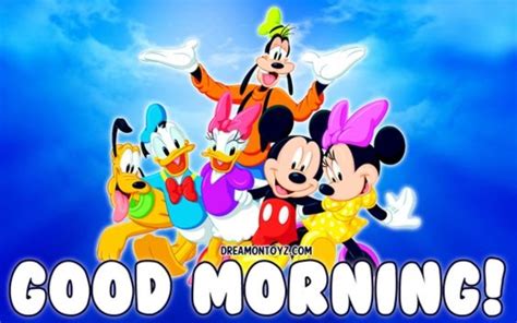 10 Mickey And Minnie Mouse Good Morning Images