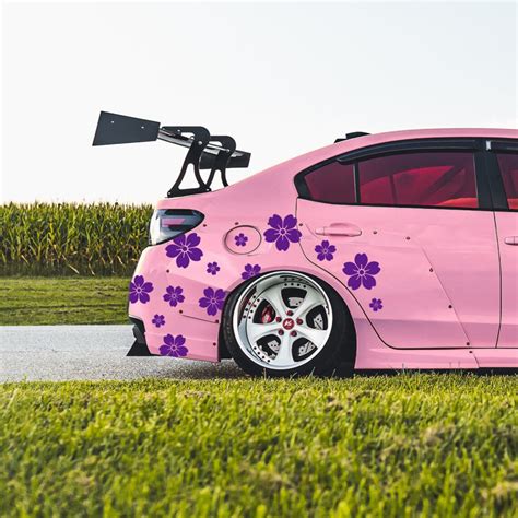 13 flowers stickers jdm stickers cherry blossom car decal etsy