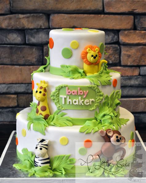 Safari Baby Shower Sheet Cakes Build A Cake Baby Shower Safari